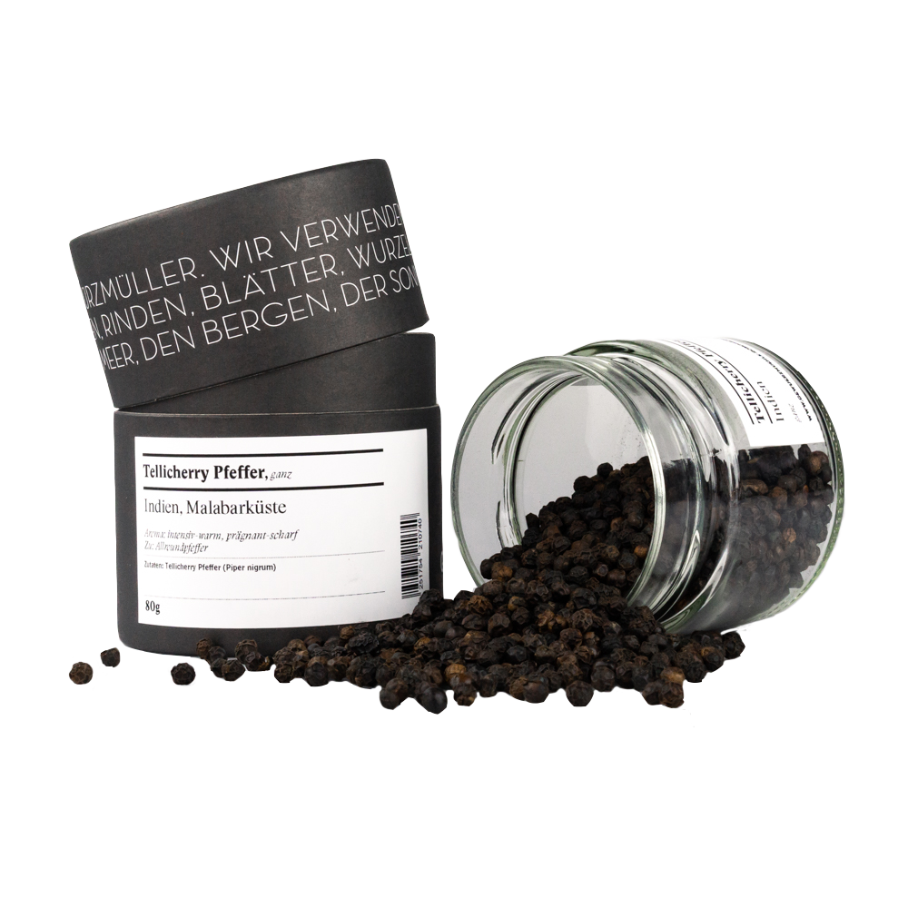 Tellicherry Pfeffer (TGEB) aus Indien