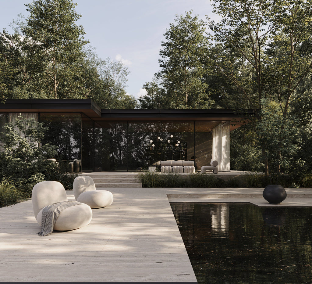 101 Copenhagen Outdoor Toe Chair, Flat - Warm Ash