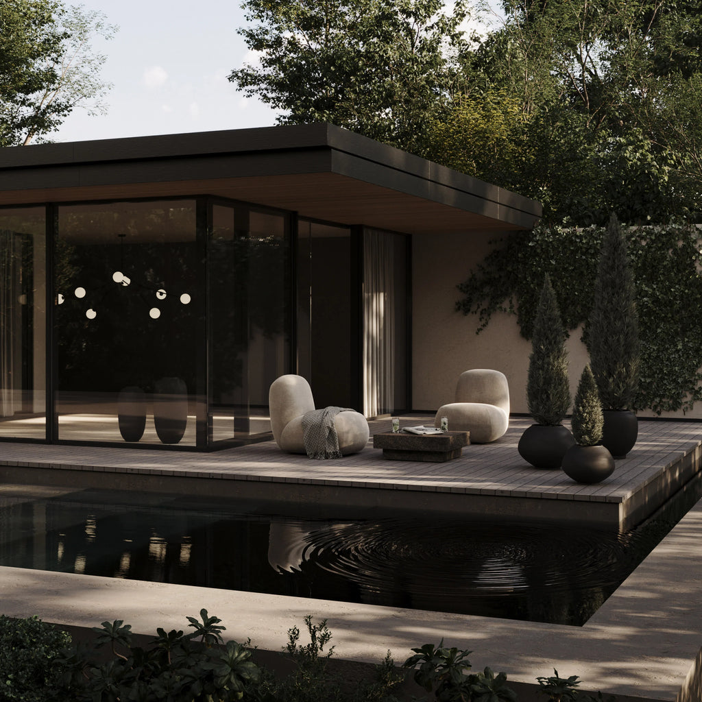 101 Copenhagen Outdoor Toe Chair, Flat - Warm Ash