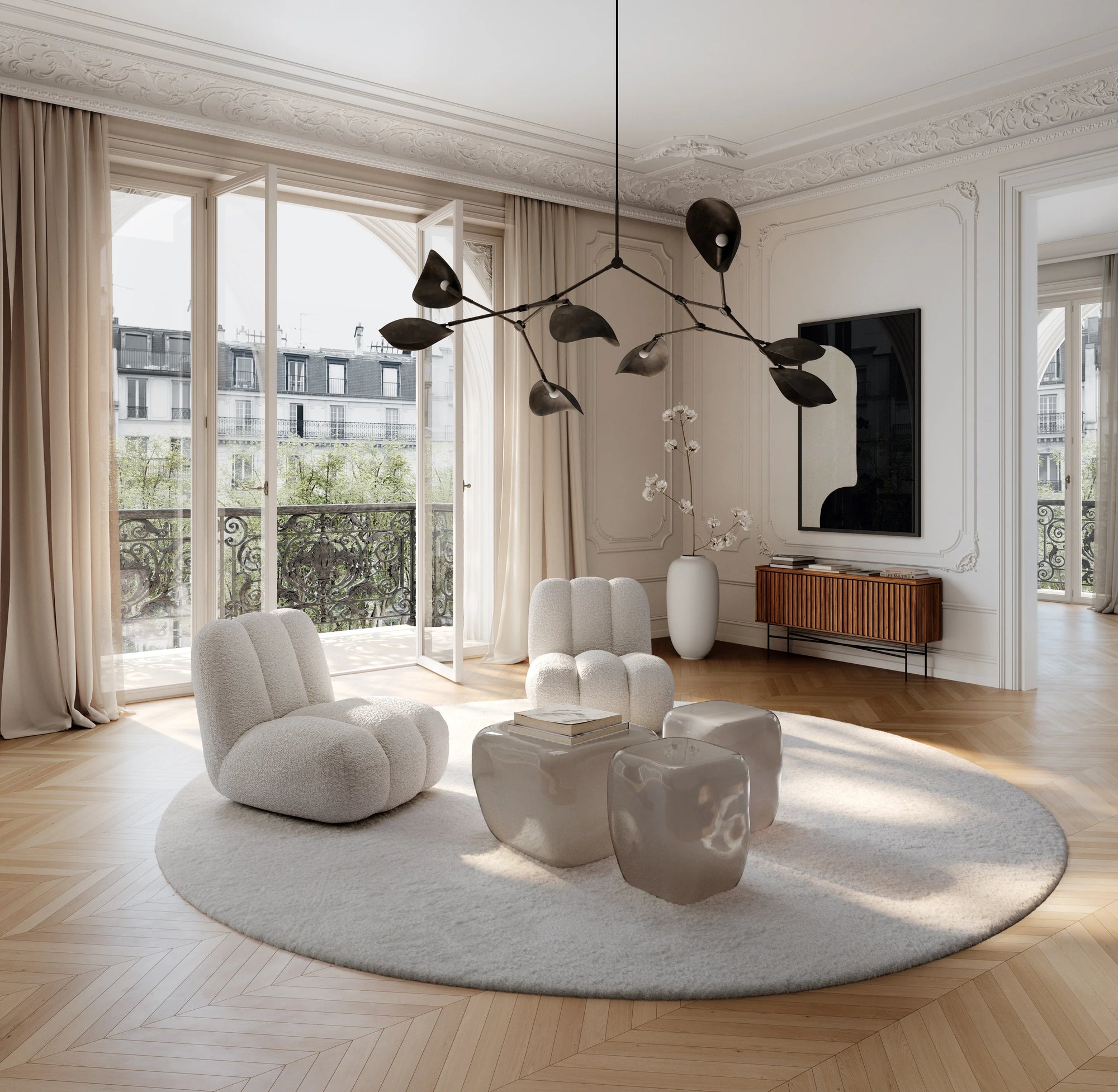 101 Copenhagen Toe Chair Off White