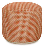 Palais Sitzpouf Janis Dunkles Orange