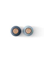 Audo salt and pepper mill, small, color Blues - Beech Lid