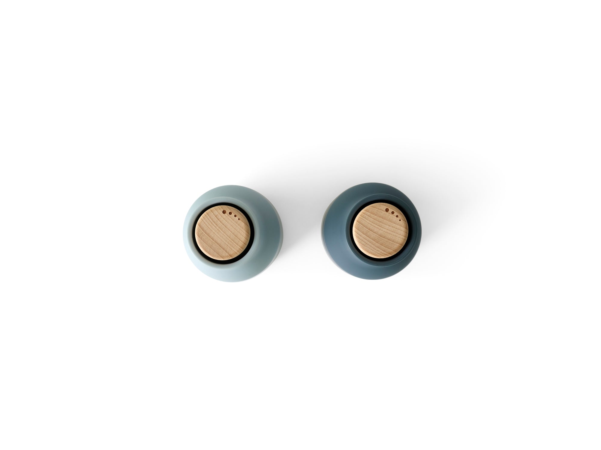 Audo salt and pepper mill, color Blues - Beech Lid