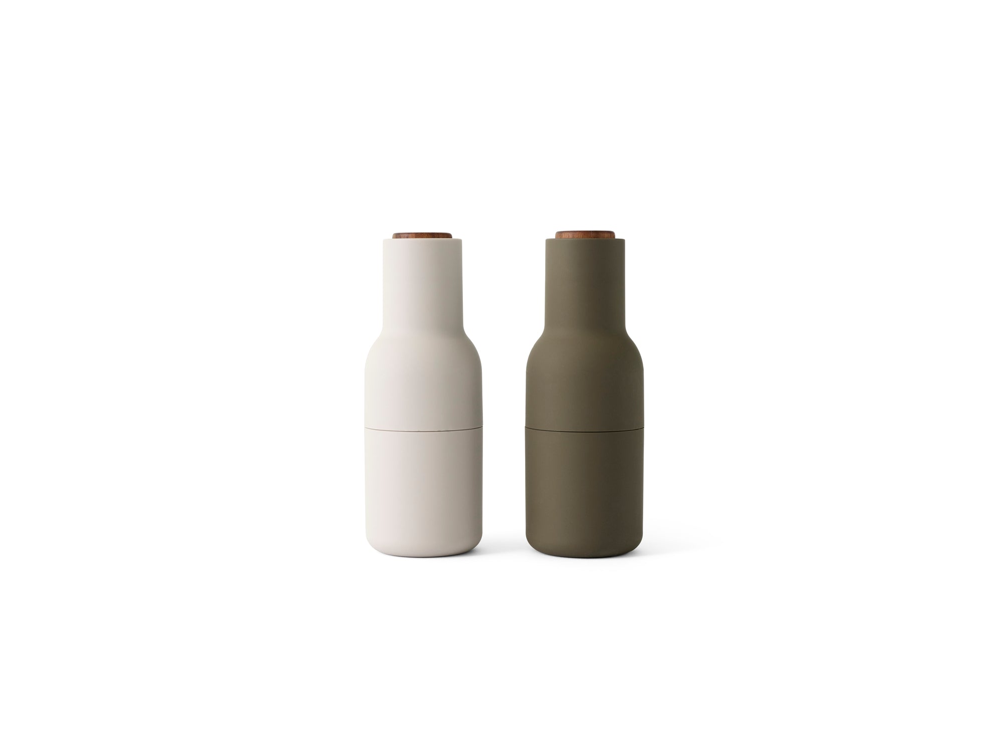 Audo salt and pepper mill, color Barley - Walnut Lid