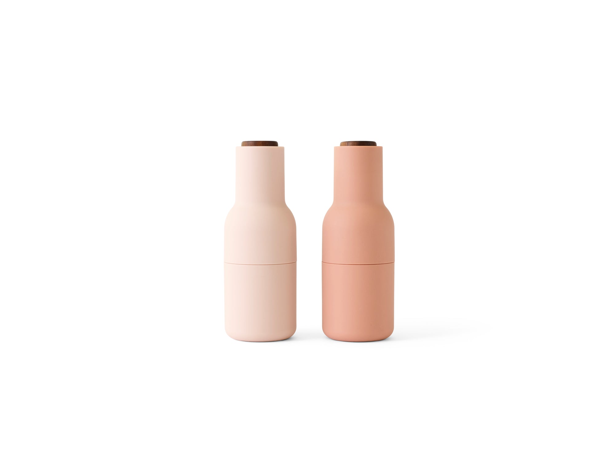 Audo salt and pepper mill, color Carbon - Ash - Steel Lid