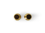 Audo salt and pepper mill, color Brushed Brass - Walnut Lid