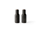 Audo salt and pepper mill, color Carbon - Ash - Steel Lid