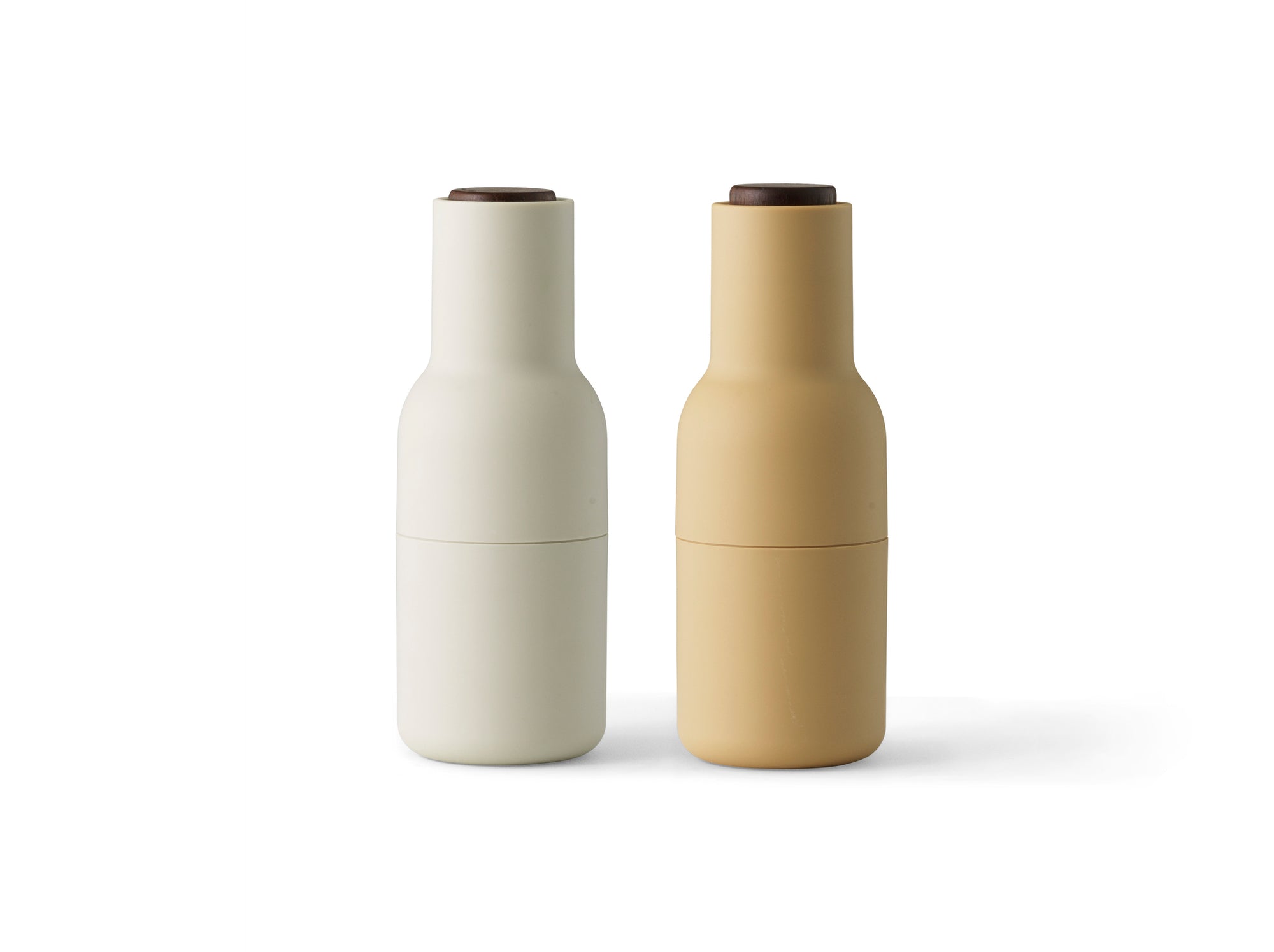 Audo salt and pepper mill, color Barley - Walnut Lid