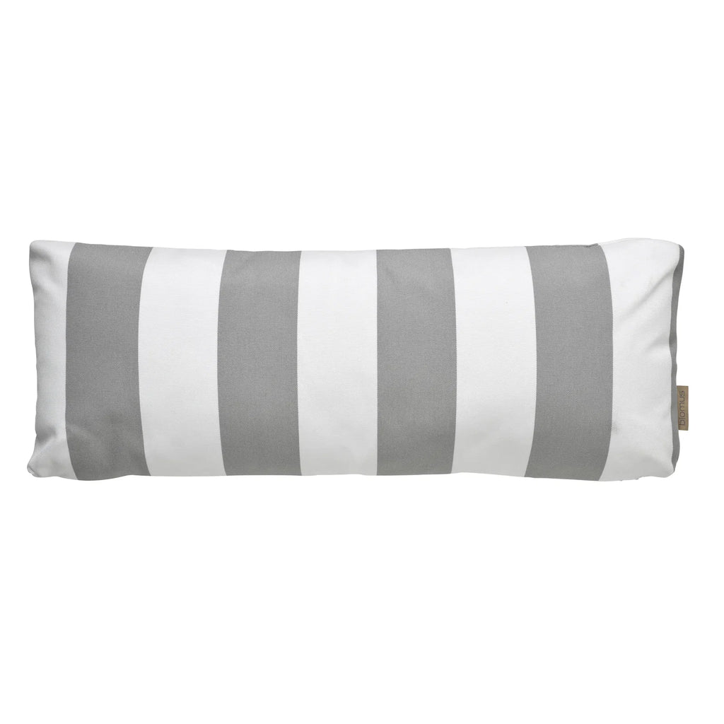 Blomus Outdoor-Kissen STAY - Farbe Lily White/Elephant Skin 70 x 30 cm