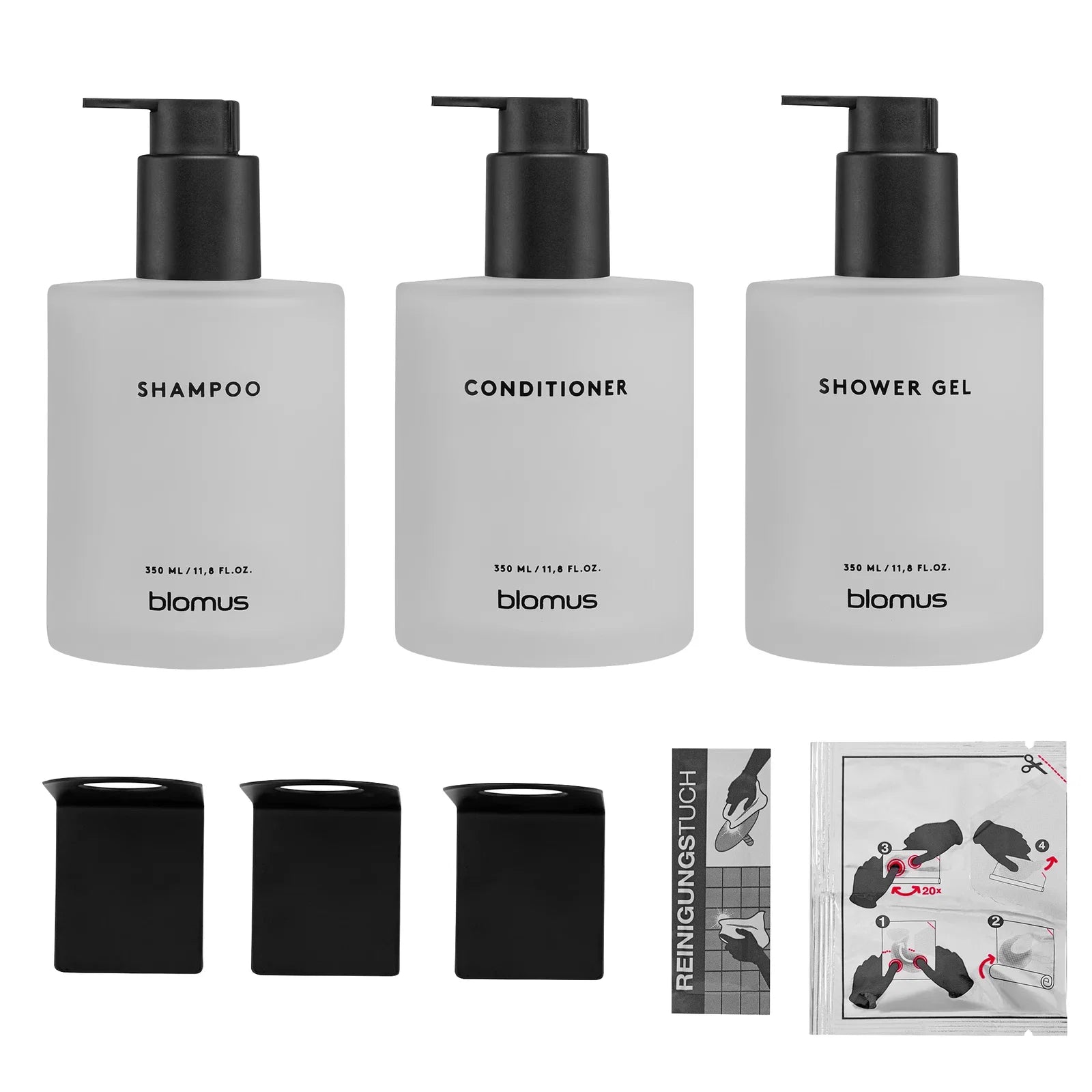 Blomus Glasflaschen 3er-Set KIREI