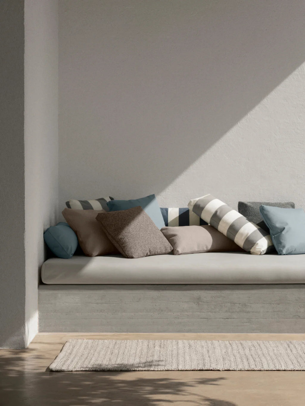 Blomus Outdoor-Kissen STAY - Farbe Lily White/Key Largo