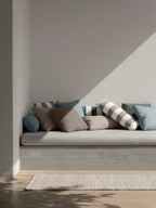 Blomus Outdoor-Kissen STAY - Farbe Lily White/Key Largo