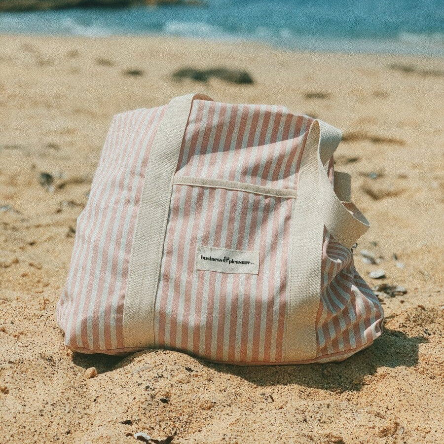 Business & Pleasure Strandtasche - Farbe Lauren's Pink Stripe