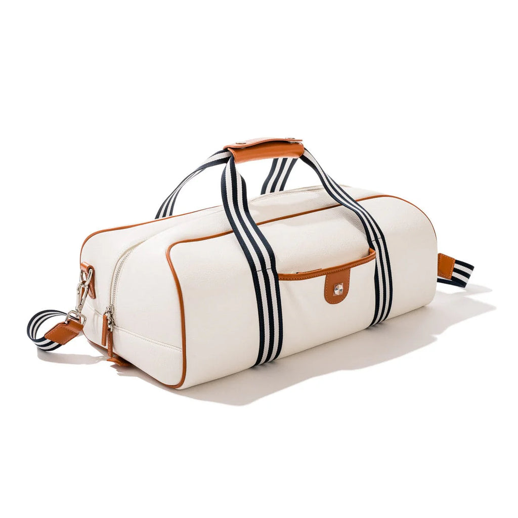 Business & Pleasure Juego de boccia color blanco antiguo