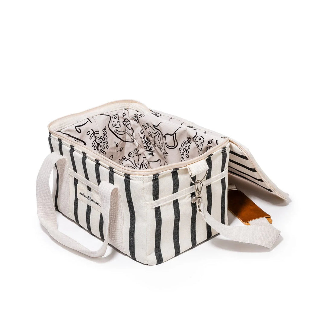 Business & Pleasure Bolsa térmica premium - color Monaco Black Stripe