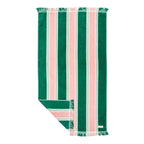 Business & Pleasure Strandtuch - Farbe Bistro Green Stripe