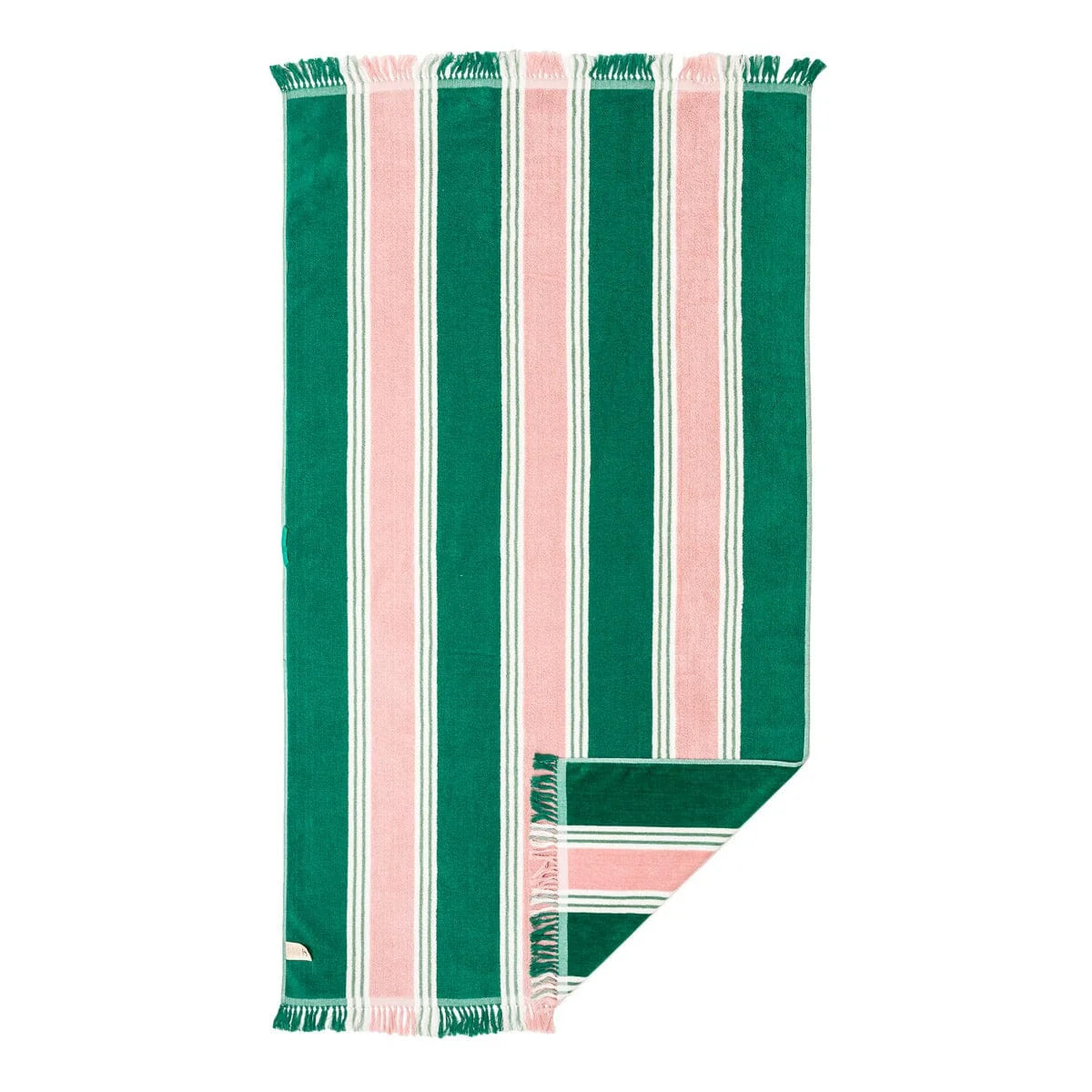 Business & Pleasure Strandtuch - Farbe Bistro Green Stripe