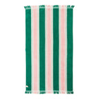 Business & Pleasure Strandtuch - Farbe Bistro Green Stripe
