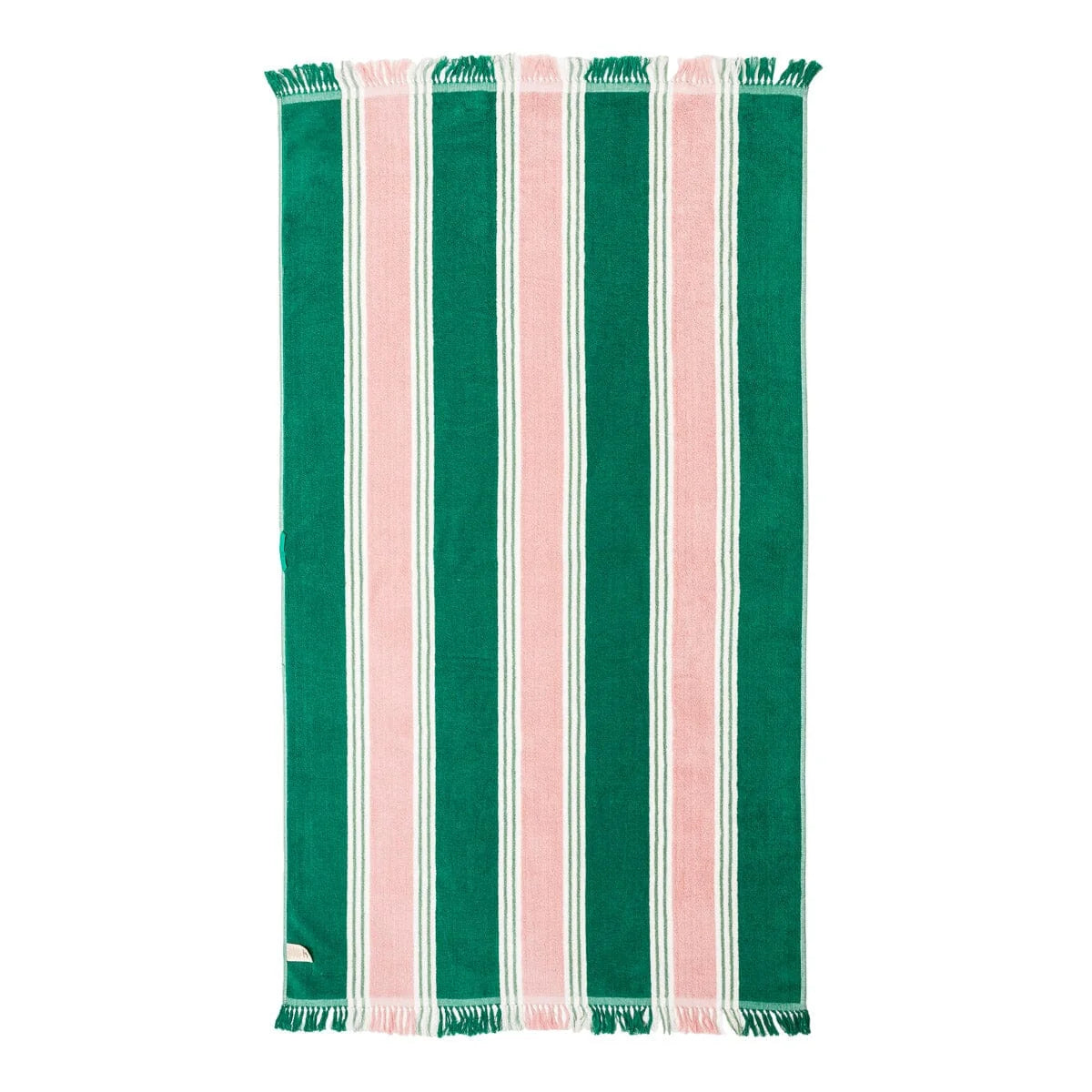 Business & Pleasure Strandtuch - Farbe Bistro Green Stripe