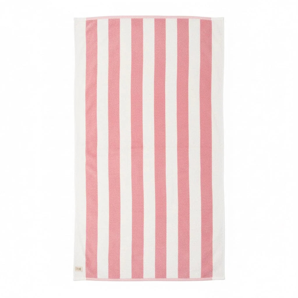 Business & Pleasure Strandtuch - Crew Pink Stripe