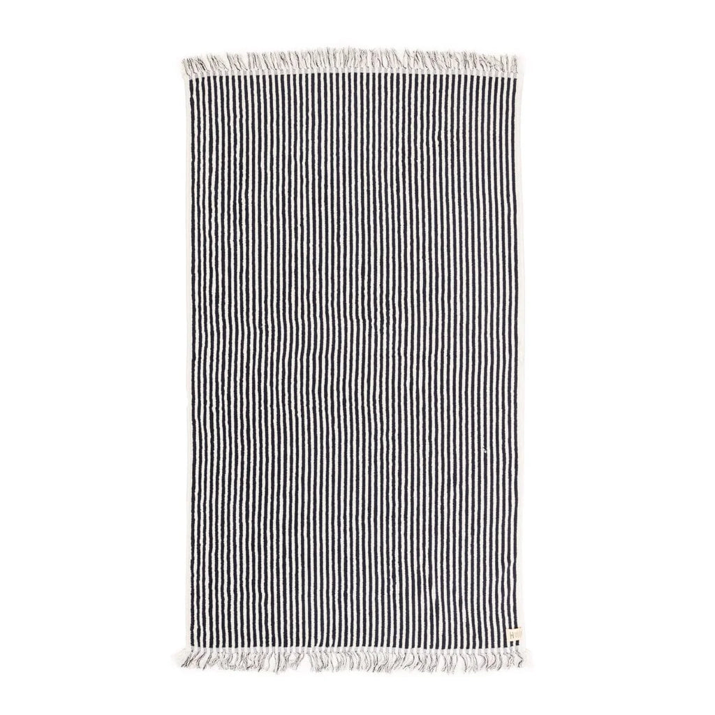 Business & Pleasure Toalla de playa - color Navy Stripe