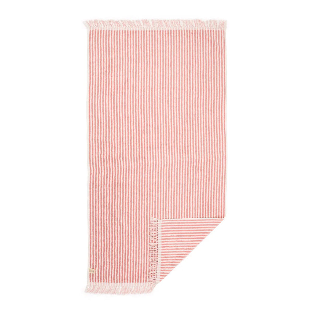 Business & Pleasure Toalla de playa - color Pink Stripe