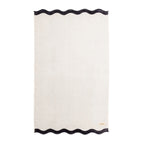 Business & Pleasure Beach Towel - Color Navy Stripe