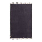 Business & Pleasure Beach Towel - Color Navy Stripe