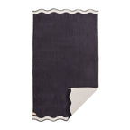 Business & Pleasure Beach Towel - Color Navy Stripe