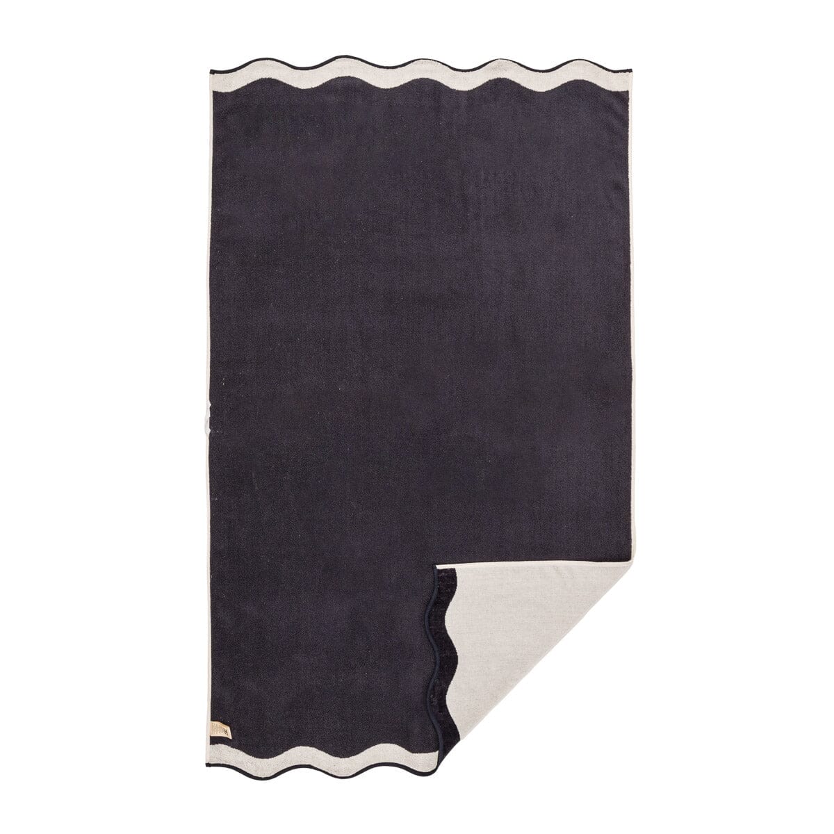 Business & Pleasure Beach Towel - Color Navy Stripe