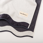 Business & Pleasure Beach Towel - Color Navy Stripe