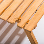 Business & Pleasure Langer Klapptisch aus Teakholz