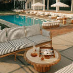 Business & Pleasure Set de boccia couleur Blanc antique