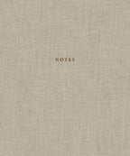 Coffee Table Book - made from natural linen & gold