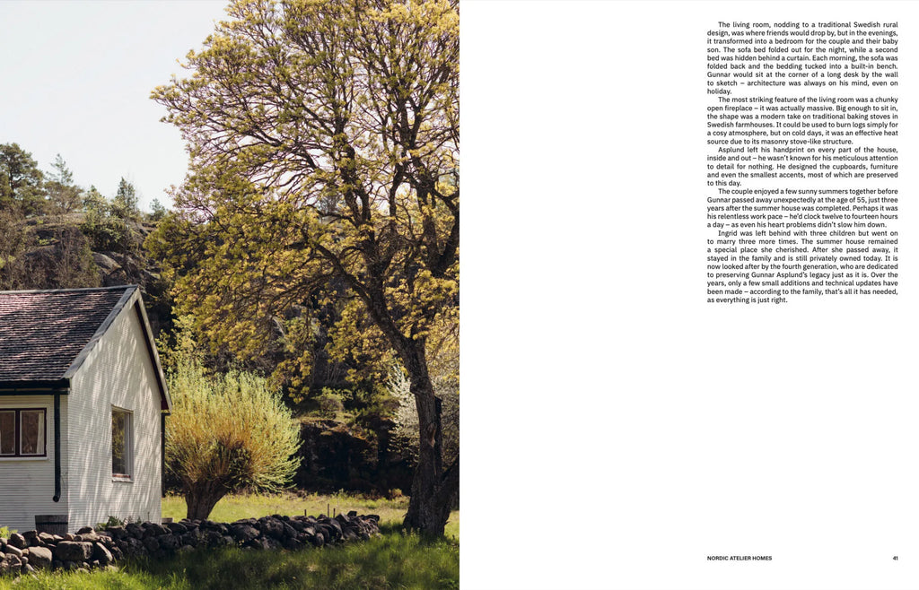 Coffee Table Book - Nordic Atelier Homes