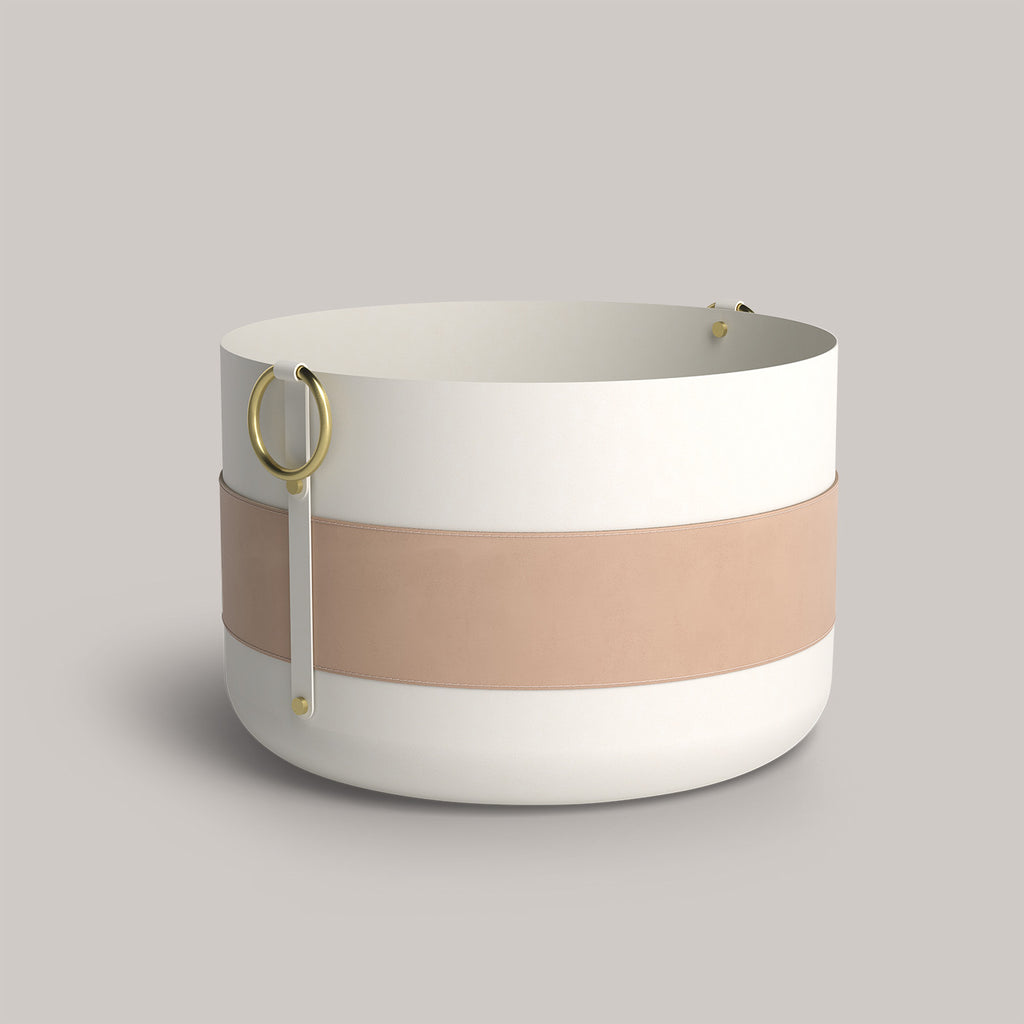 Eldvarm Cesta de madera Emma XL
