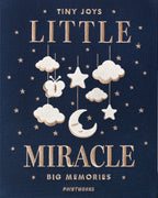 Printworks Baby-Fotoalbum LITTLE MIRACLE, bestickt