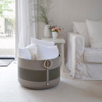 Eldvarm Cesta de madera Emma XL