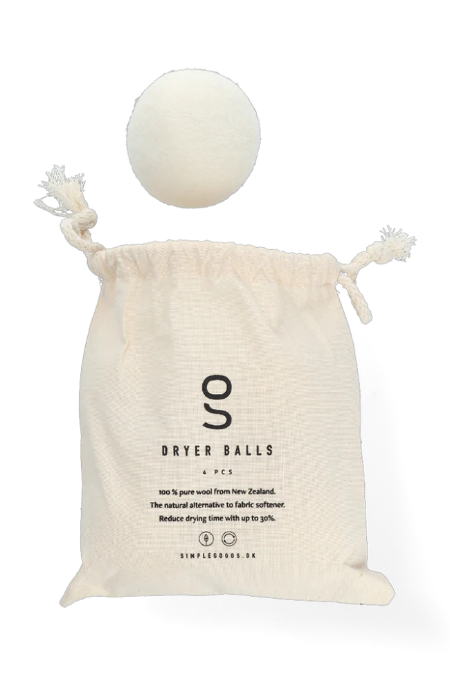 Simple Goods Wool Dryer Balls – 4 pcs.