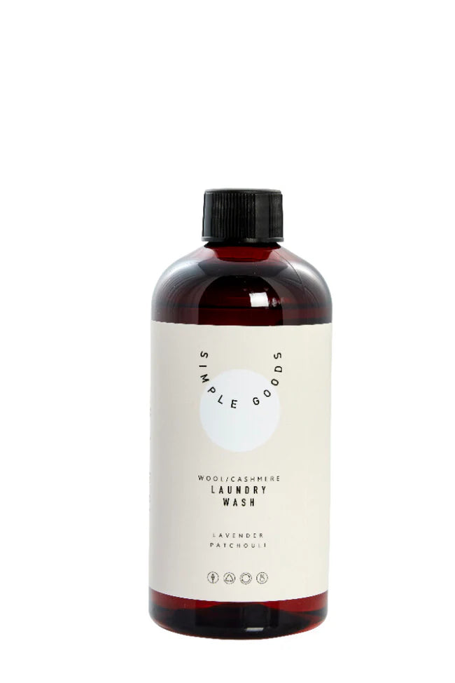 Simple Goods Waschmittel für Wolle & Kaschmir Patchouli/Lavendel – 450 ml