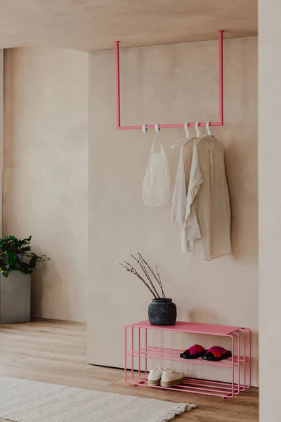 Metallbude Decken-Kleiderstange RUBI