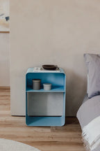 Metallbude Stehender Nachttisch DAMIO