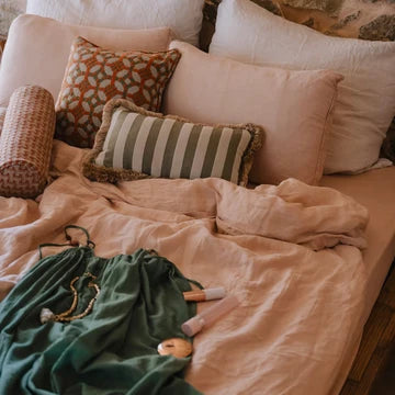 Palais Coussin Jackie Corail & Caramel