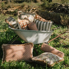 Palais Coussin Jackie Corail & Caramel