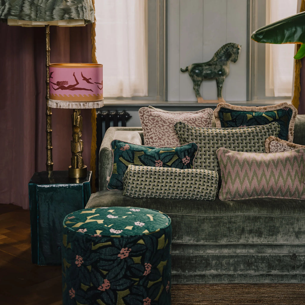 Palais Cushion Laura Cinnamon &amp; Sand 