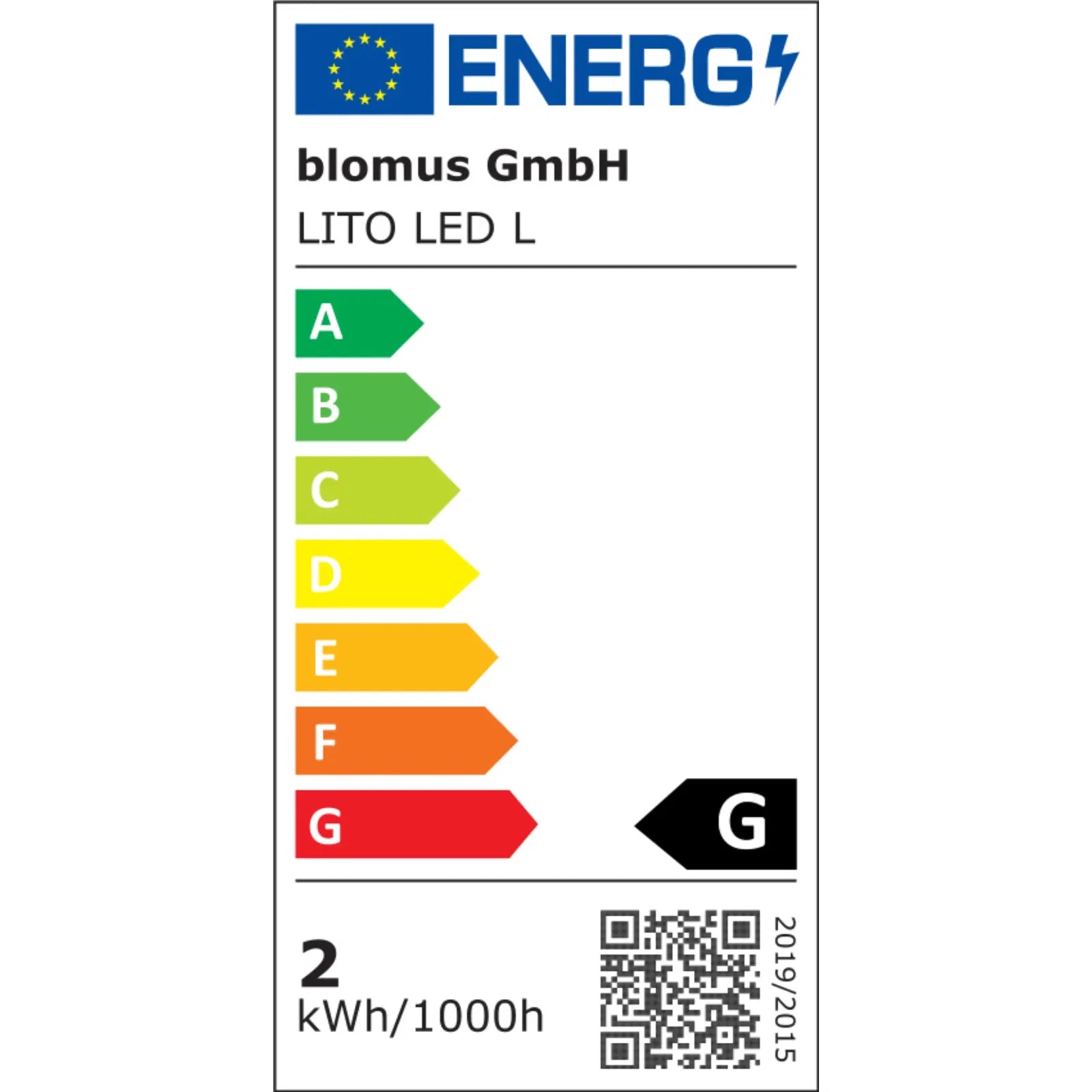 Blomus Mobile LED Leuchte LITO Größe L