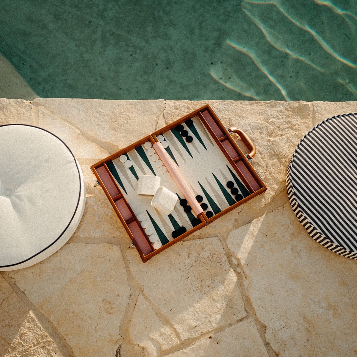 Business & Pleasure Set de boccia couleur Blanc antique
