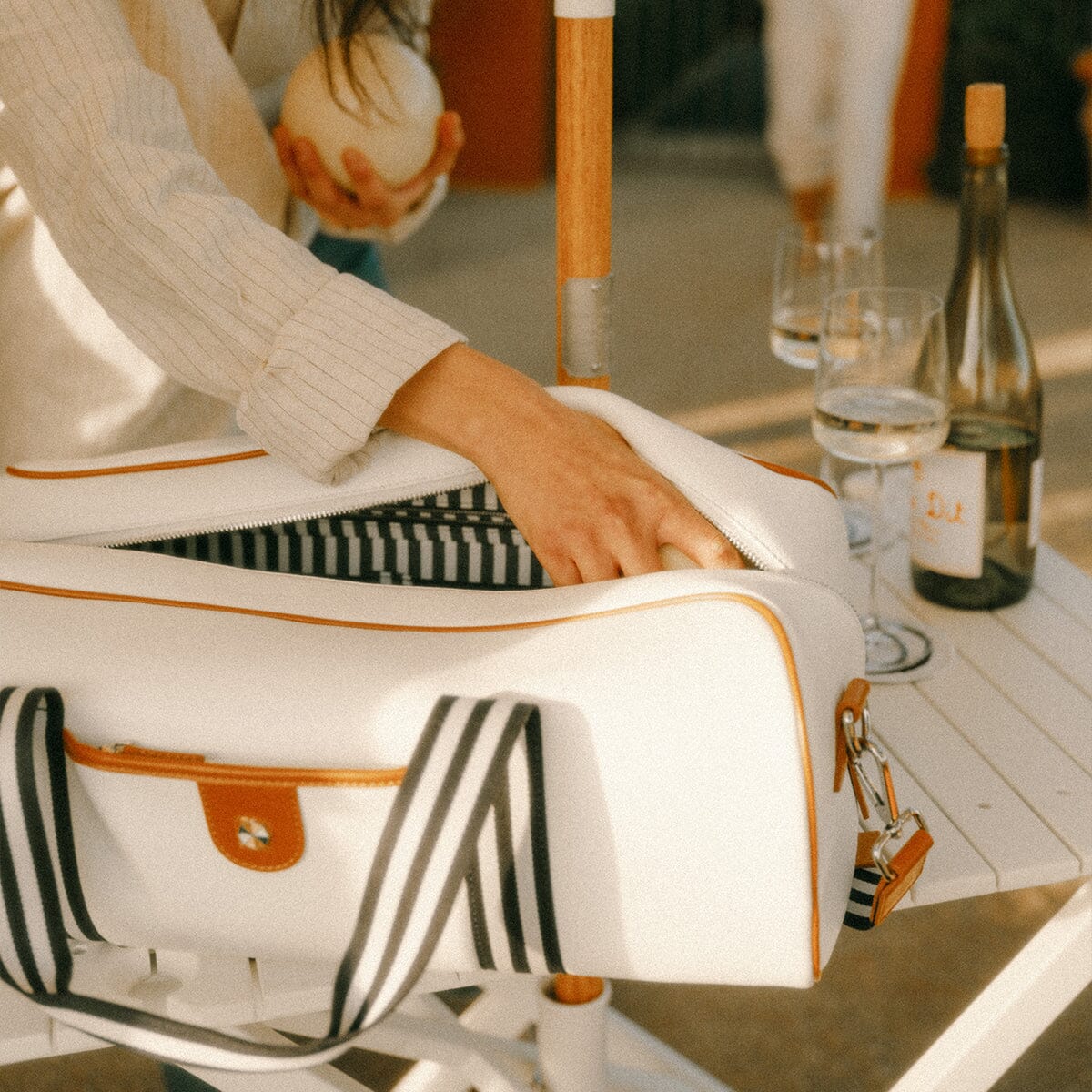 Business & Pleasure Set de boccia couleur Blanc antique