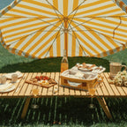 Business & Pleasure Langer Klapptisch aus Teakholz