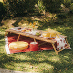 Business & Pleasure Langer Klapptisch aus Teakholz